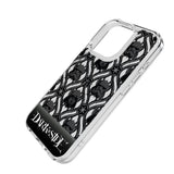 Star Wars Dark Side Pattern Clear Phone Case for Apple iPhone