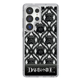 Star Wars Dark Side Pattern Clear Phone Case for Samsung Galaxy