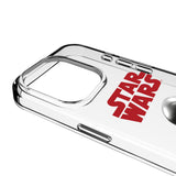 Star Wars Darth Vader Color Block Clear Phone Case for Apple iPhone