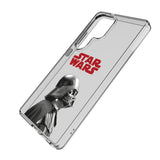 Star Wars Darth Vader Color Block Clear Phone Case for Samsung Galaxy