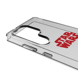 Star Wars Darth Vader Color Block Clear Phone Case for Samsung Galaxy