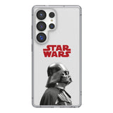 Star Wars Darth Vader Color Block Clear Phone Case for Samsung Galaxy