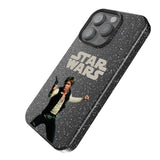 Star Wars Han Solo Color Block Black Bling Phone Case for Apple iPhone