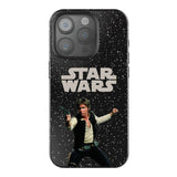 Star Wars Han Solo Color Block Black Bling Phone Case for Apple iPhone