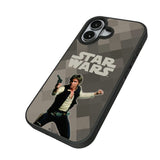 Star Wars Han Solo Color Block Bump Phone Case for Apple iPhone