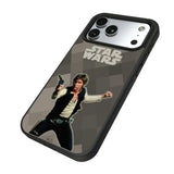 Star Wars Han Solo Color Block Bump Phone Case for Apple iPhone