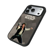 Star Wars Han Solo Color Block Bump Phone Case for Apple iPhone
