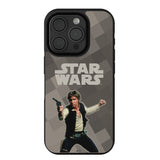 Star Wars Han Solo Color Block Bump Phone Case for Apple iPhone