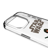 Star Wars Han Solo Color Block Clear Phone Case for Apple iPhone