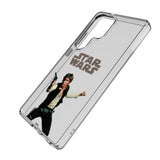 Star Wars Han Solo Color Block Clear Phone Case for Samsung Galaxy