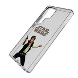 Star Wars Han Solo Color Block Clear Phone Case for Samsung Galaxy