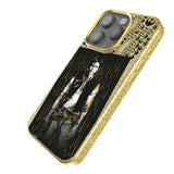 Star Wars Han Solo Portrait Bling Phone Case for Apple iPhone