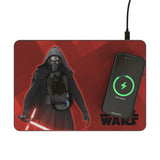 Star Wars Kylo Ren Color Block 15-Watt Wireless Charger and Mouse Pad