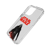 Star Wars Kylo Ren Color Block Clear Phone Case for Apple iPhone