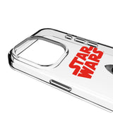 Star Wars Kylo Ren Color Block Clear Phone Case for Apple iPhone