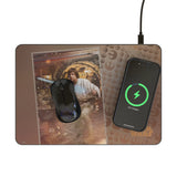 Star Wars Luke Skywalker Portrait 15-Watt Wireless Charger and Mouse Pad