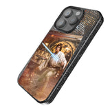 Star Wars Luke Skywalker Portrait Black Bling Phone Case for Apple iPhone