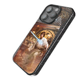 Star Wars Luke Skywalker Portrait Black Bling Phone Case for Apple iPhone