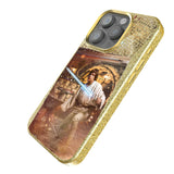 Star Wars Luke Skywalker Portrait Bling Phone Case for Apple iPhone
