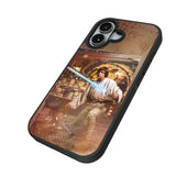 Star Wars Luke Skywalker Portrait Bump Phone Case for Apple iPhone