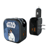 Star Wars Princess Leia Organa Color Block 2 in 1 USB A/C Charger