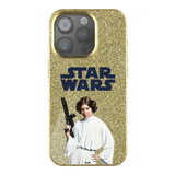 Star Wars Princess Leia Organa Color Block Bling Phone Case for Apple iPhone