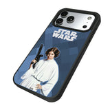 Star Wars Princess Leia Organa Color Block Bump Phone Case for Apple iPhone