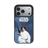 Star Wars Princess Leia Organa Color Block Bump Phone Case for Apple iPhone