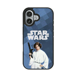 Star Wars Princess Leia Organa Color Block Bump Phone Case for Apple iPhone