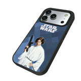 Star Wars Princess Leia Organa Color Block Bump Phone Case for Apple iPhone