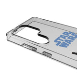 Star Wars Princess Leia Organa Color Block Clear Phone Case for Samsung Galaxy