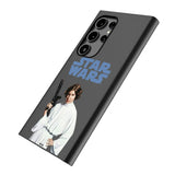 Star Wars Princess Leia Organa Color Block MagSafe Compatible Phone Case for Samsung Galaxy