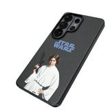 Star Wars Princess Leia Organa Color Block MagSafe Compatible Phone Case for Samsung Galaxy