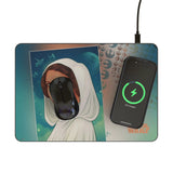 Star Wars Princess Leia Organa Portrait 15-Watt Wireless Charger and Mouse Pad