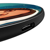 Star Wars Princess Leia Organa Portrait 15-Watt Wireless Charger