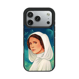 Star Wars Princess Leia Organa Portrait Bump Phone Case for Apple iPhone