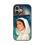 Star Wars Princess Leia Organa Portrait Bump Phone Case for Apple iPhone