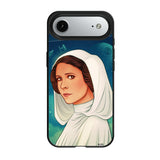 Star Wars Princess Leia Organa Portrait MagSafe Compatible Phone Case for Apple iPhone