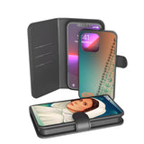 Star Wars Princess Leia Organa Portrait Wallet Phone Case for Apple iPhone