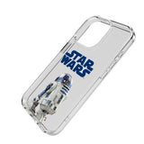 Star Wars R2-D2 Color Block Clear Phone Case for Apple iPhone