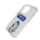 Star Wars R2-D2 Color Block Clear Phone Case for Apple iPhone