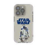 Star Wars R2-D2 Color Block Clear Phone Case for Apple iPhone