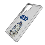 Star Wars R2-D2 Color Block Clear Phone Case for Samsung Galaxy