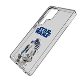 Star Wars R2-D2 Color Block Clear Phone Case for Samsung Galaxy