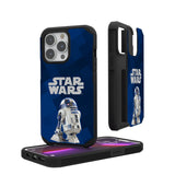 Star Wars R2-D2 Color Block Rugged Phone Case for Apple iPhone