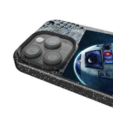 Star Wars R2-D2 Portrait Black Bling Phone Case for Apple iPhone