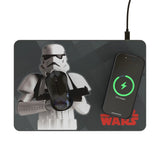 Star Wars Stormtrooper Color Block 15-Watt Wireless Charger and Mouse Pad