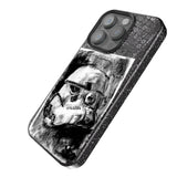 Star Wars Stormtrooper Portrait Black Bling Phone Case for Apple iPhone