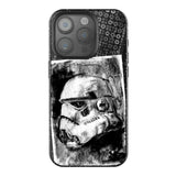 Star Wars Stormtrooper Portrait Black Bling Phone Case for Apple iPhone