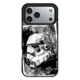 Star Wars Stormtrooper Portrait Bump Phone Case for Apple iPhone